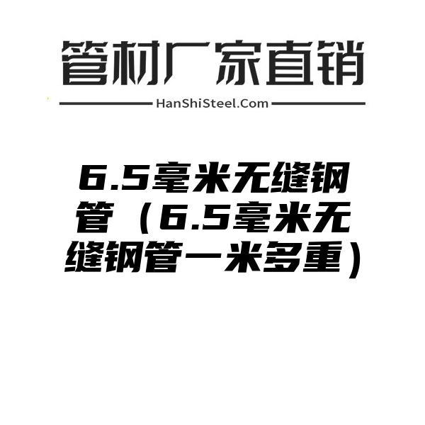 6.5毫米无缝钢管（6.5毫米无缝钢管一米多重）