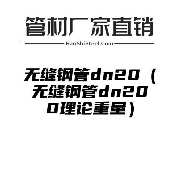 无缝钢管dn20（无缝钢管dn200理论重量）